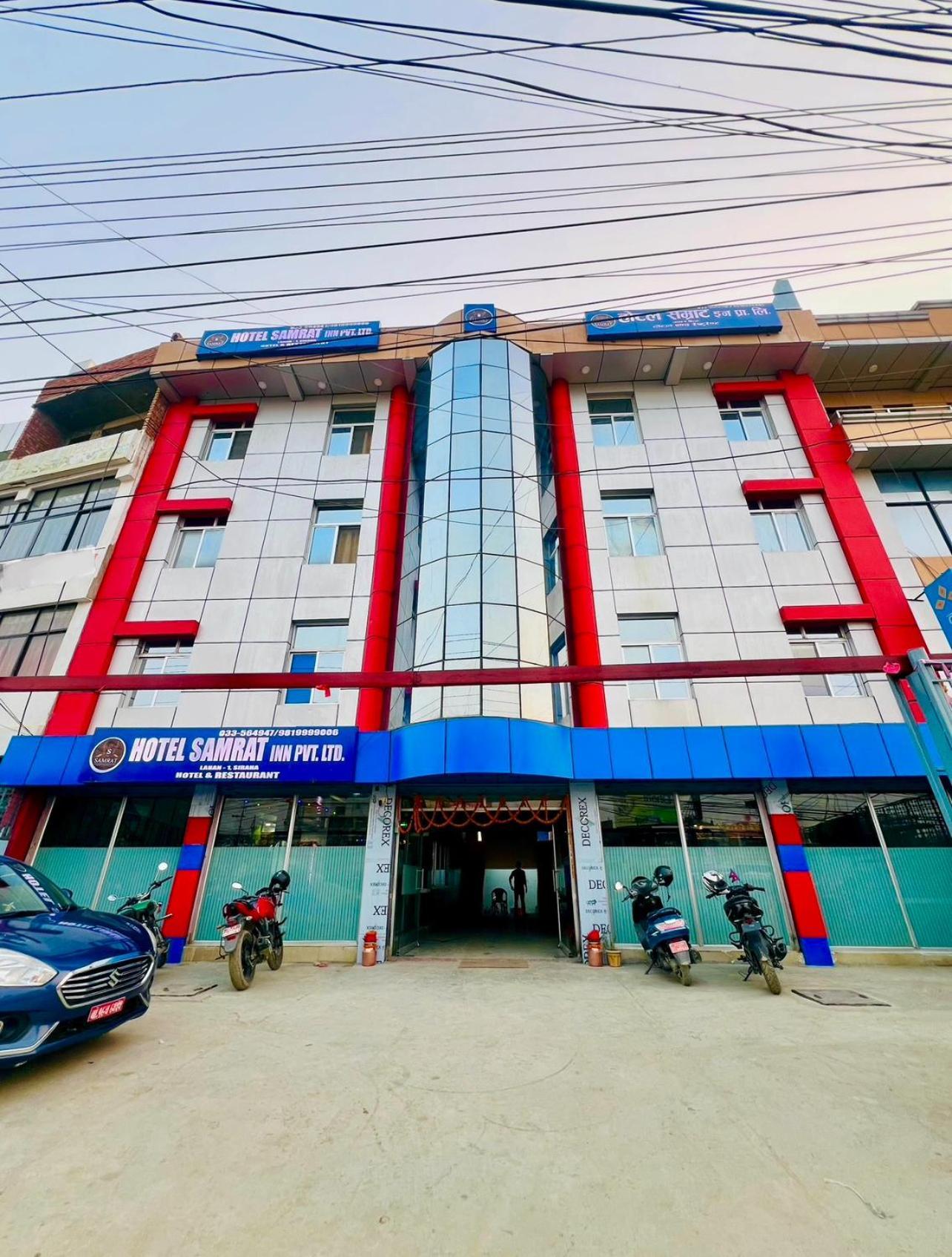Hotel Samrat Inn Pvt Ltd Lahan Екстериор снимка